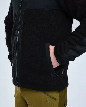 Vest Pile Fleece JKT - Men - Black - Pinewood