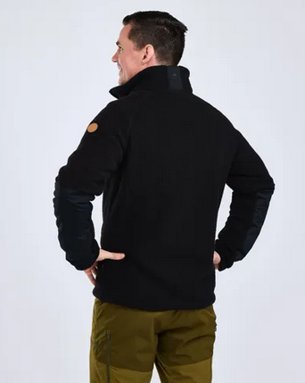 Vest Pile Fleece JKT - Men - Black - Pinewood