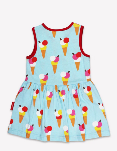 Jurk / Dress Ice Waffle Blue - Toby Tiger