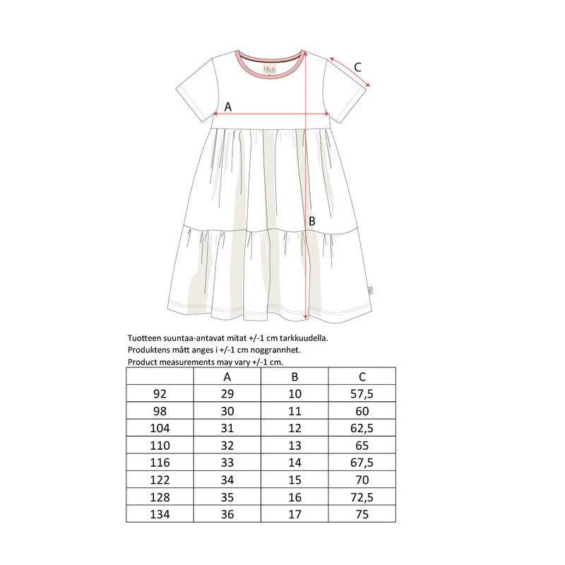 Jurk Thyme Dress Pink – Maia family