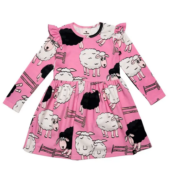 Jurk / Dress Sheep Pink - Mullido