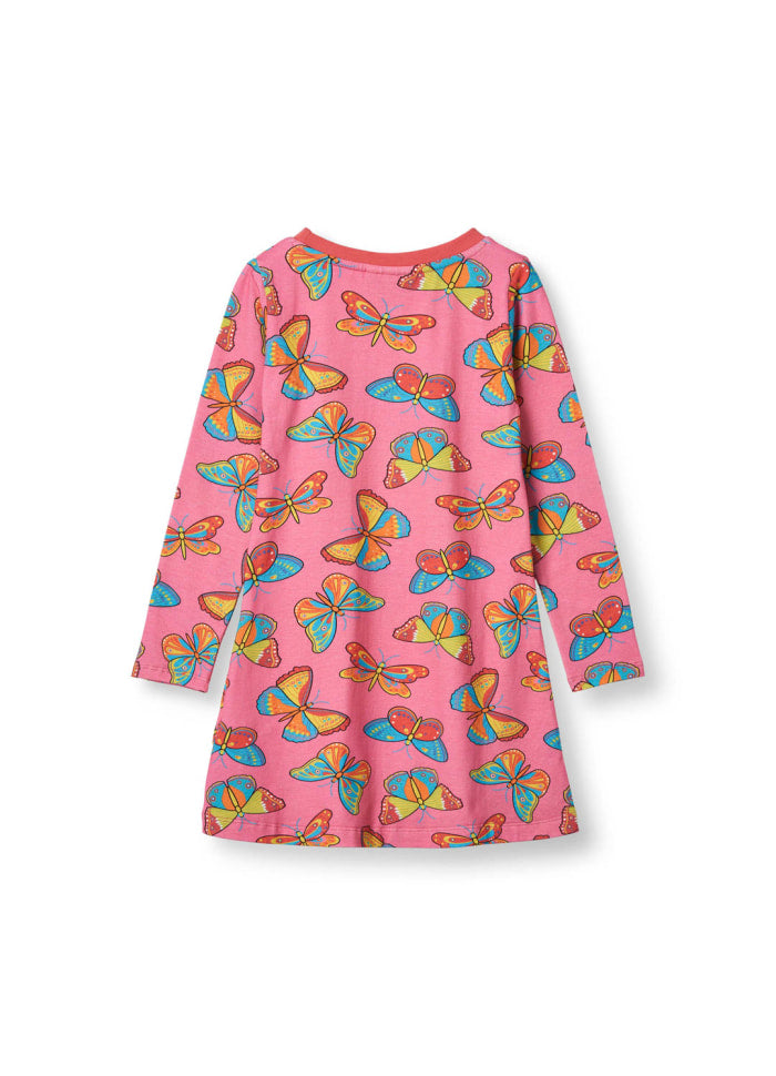 Jurk / Dress with Butterflies - Småfolk