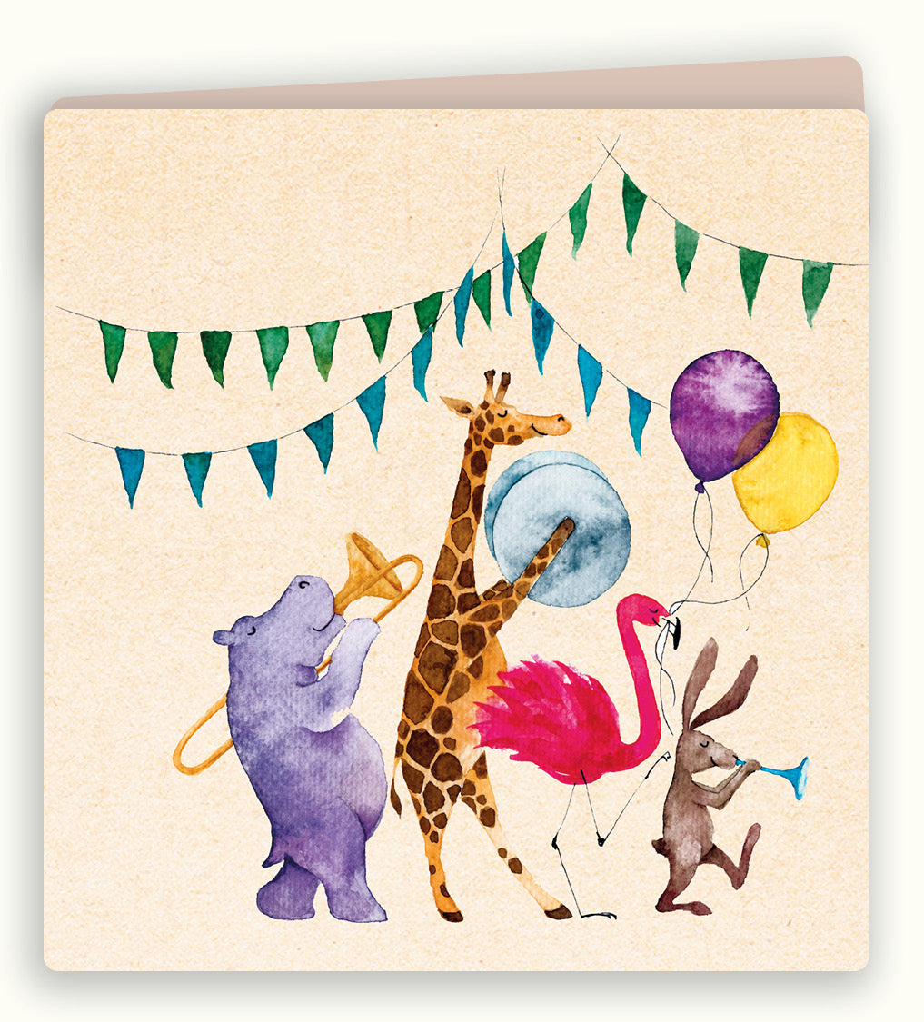 Margriet Wenskaart Feestje – Zintenz Organic Cards