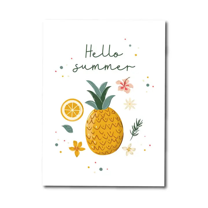 Kaart Hello summer - Only Happy Things