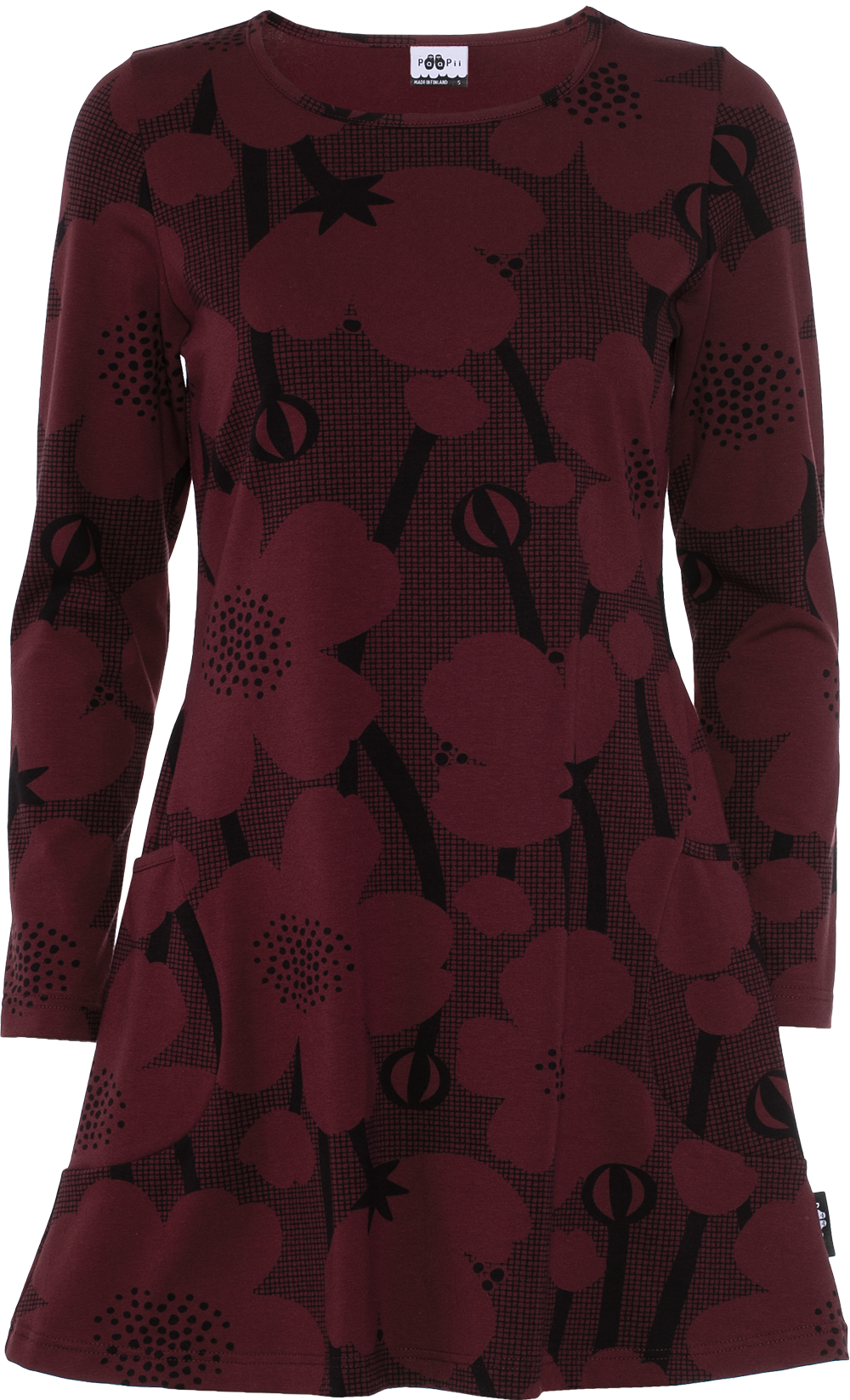 Tuniek KANNEL Tunic Buttercup Beetroot S-XXXL - Paapii Design