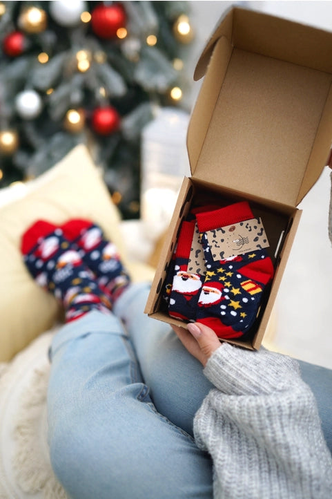 Christmas Santa Clause Socks / Baby / Kids / Adult - Faves. Socks&Friends