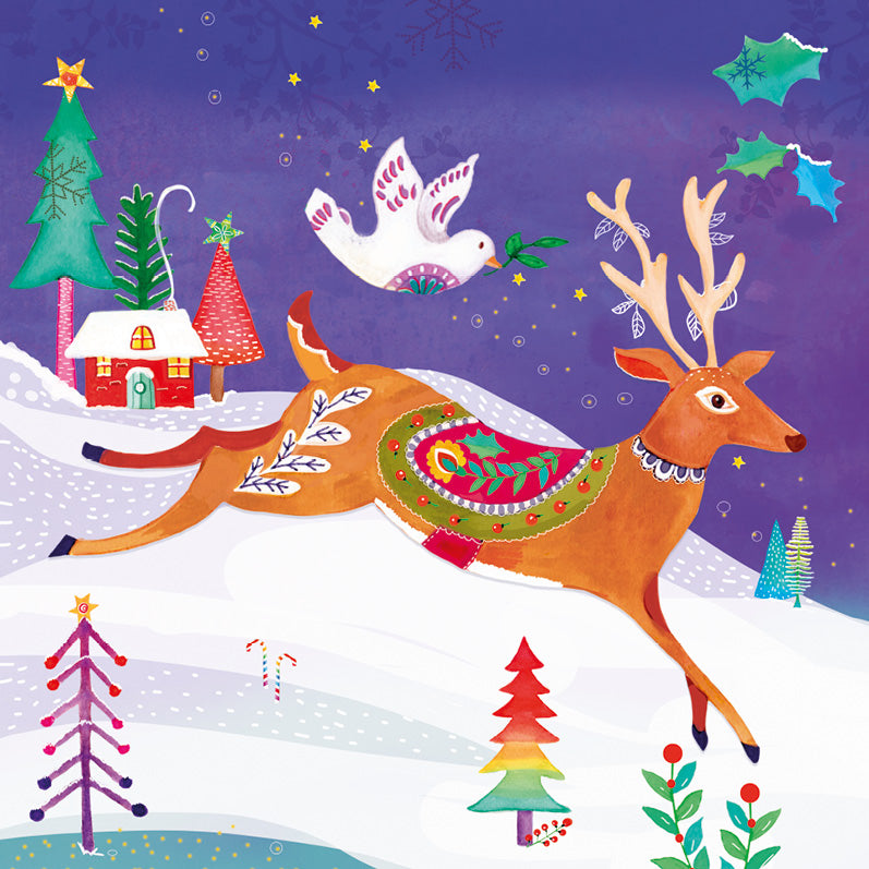 Elst 2024 Kerstkaarten Set 5 verschillende stuks – Zintenz Organic Cards