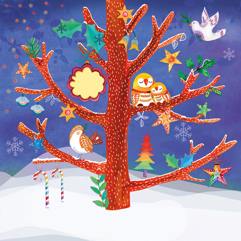 Elst 2024 Kerstkaarten Set 5 verschillende stuks – Zintenz Organic Cards