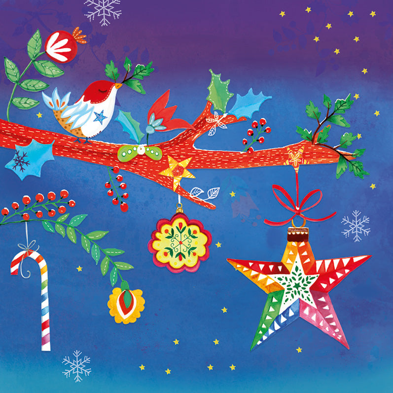 Elst 2024 Kerstkaarten Set 5 verschillende stuks – Zintenz Organic Cards