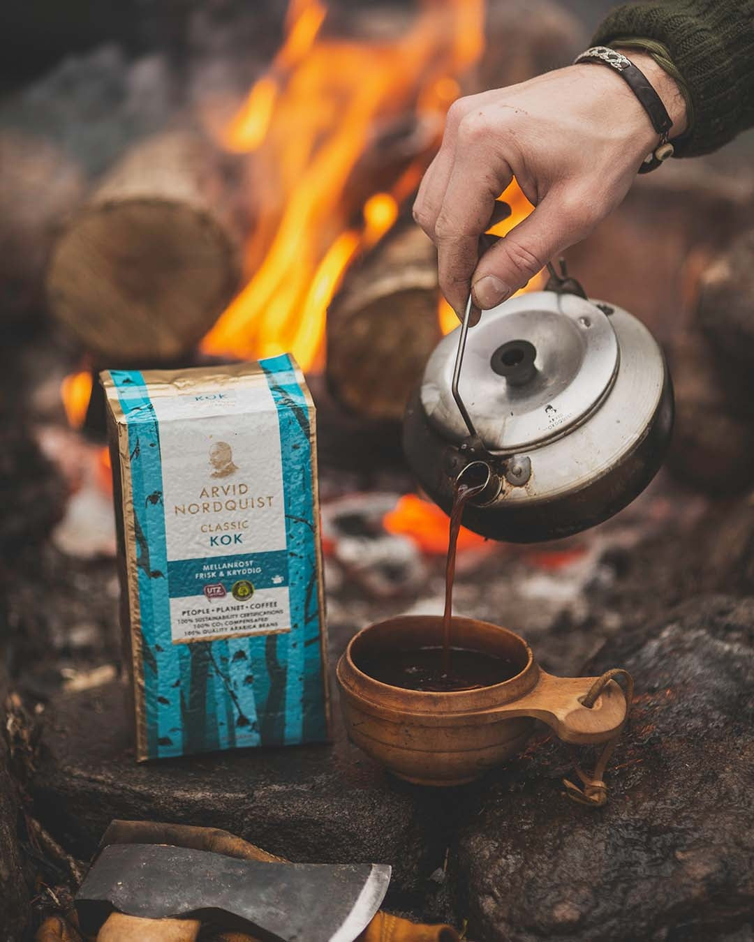 Koffie Kok / Kokkaffe Mellanrost "Frisk & Intensive" - Arvid Nordquist