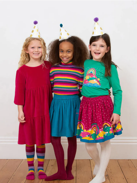 Rainbow Knit Turtle Top (longsleeve / trui) - Kite Clothing