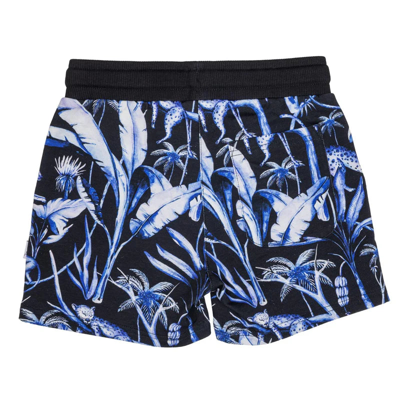 Korte Kroek Rainforest Shorts Dark Blue – Maia family