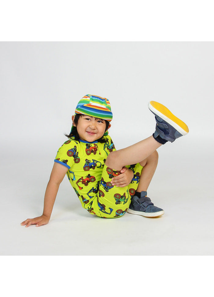 Korte broek / Cycling Shorts with Tractors - Småfolk