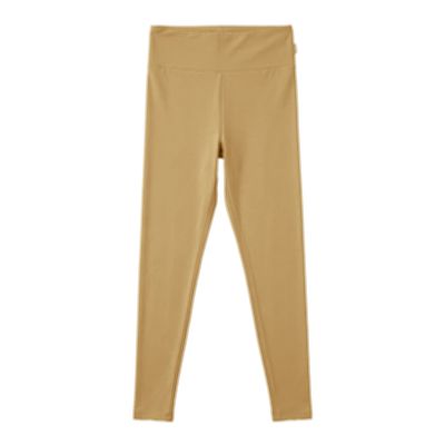 Leggings Woman Sweat Mustard - Maxomorra
