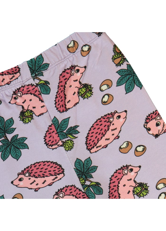 Leggings with hedgehogs - Småfolk