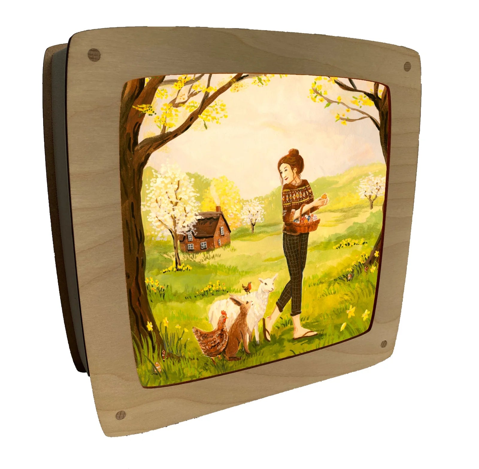 Toverplaat Het lentefeest - Illustrator under a blankie