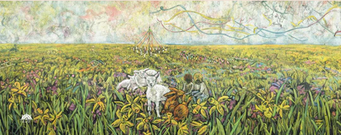 Lichtkaart Spring Time Light Wish – Kaptein Kalk