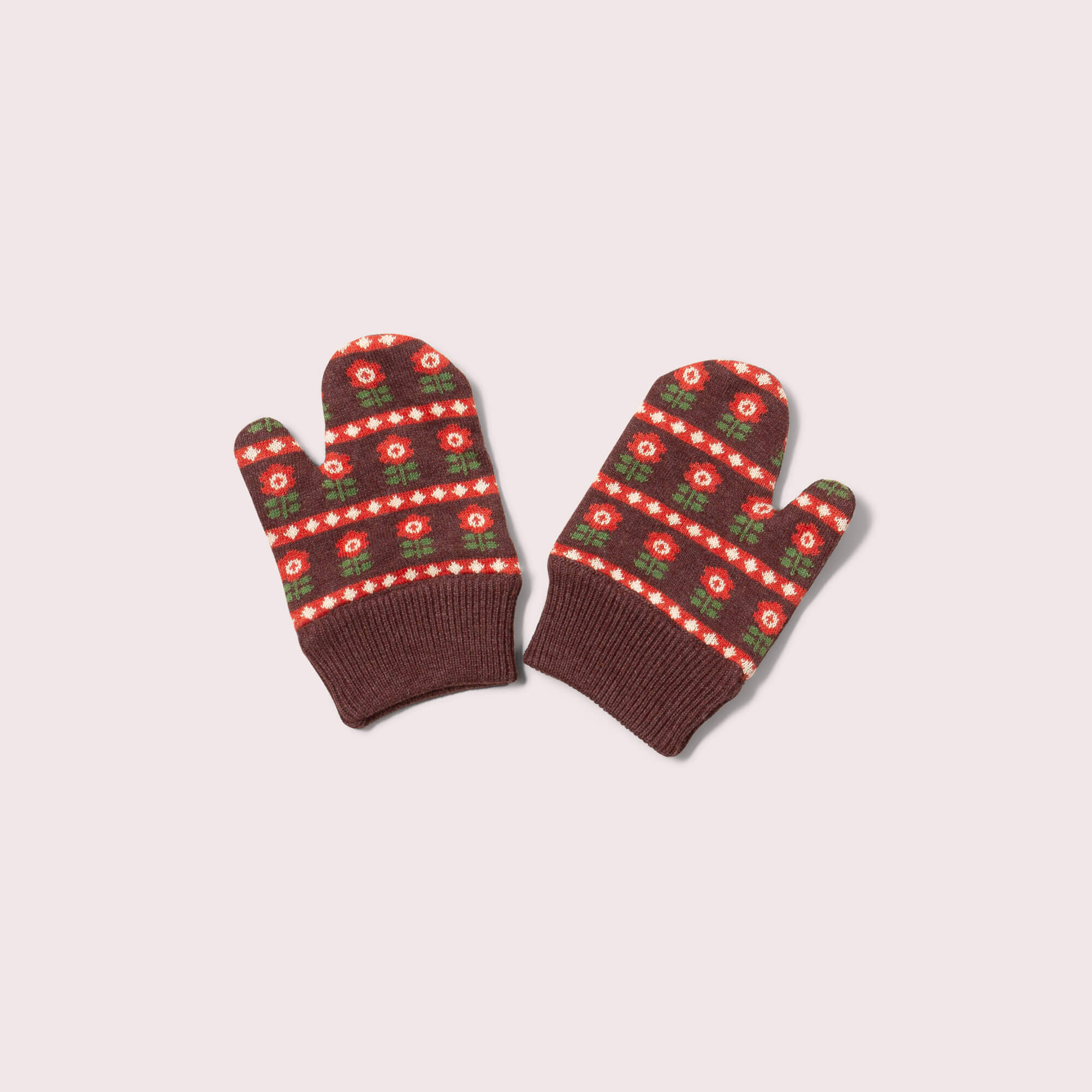 Handschoenen / Collecting Flowers Knitted Mittens - Little Green Radicals