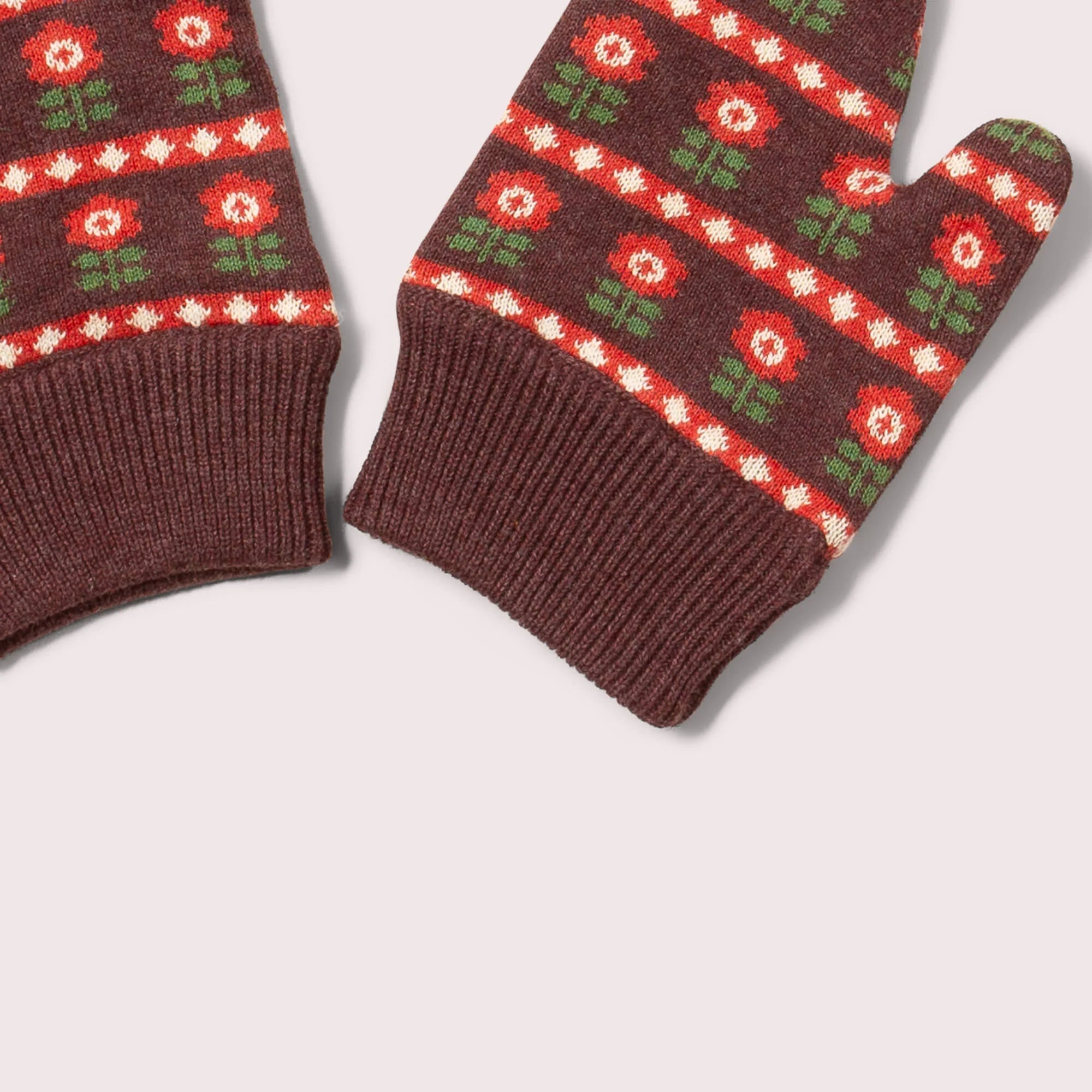 Handschoenen / Collecting Flowers Knitted Mittens - Little Green Radicals