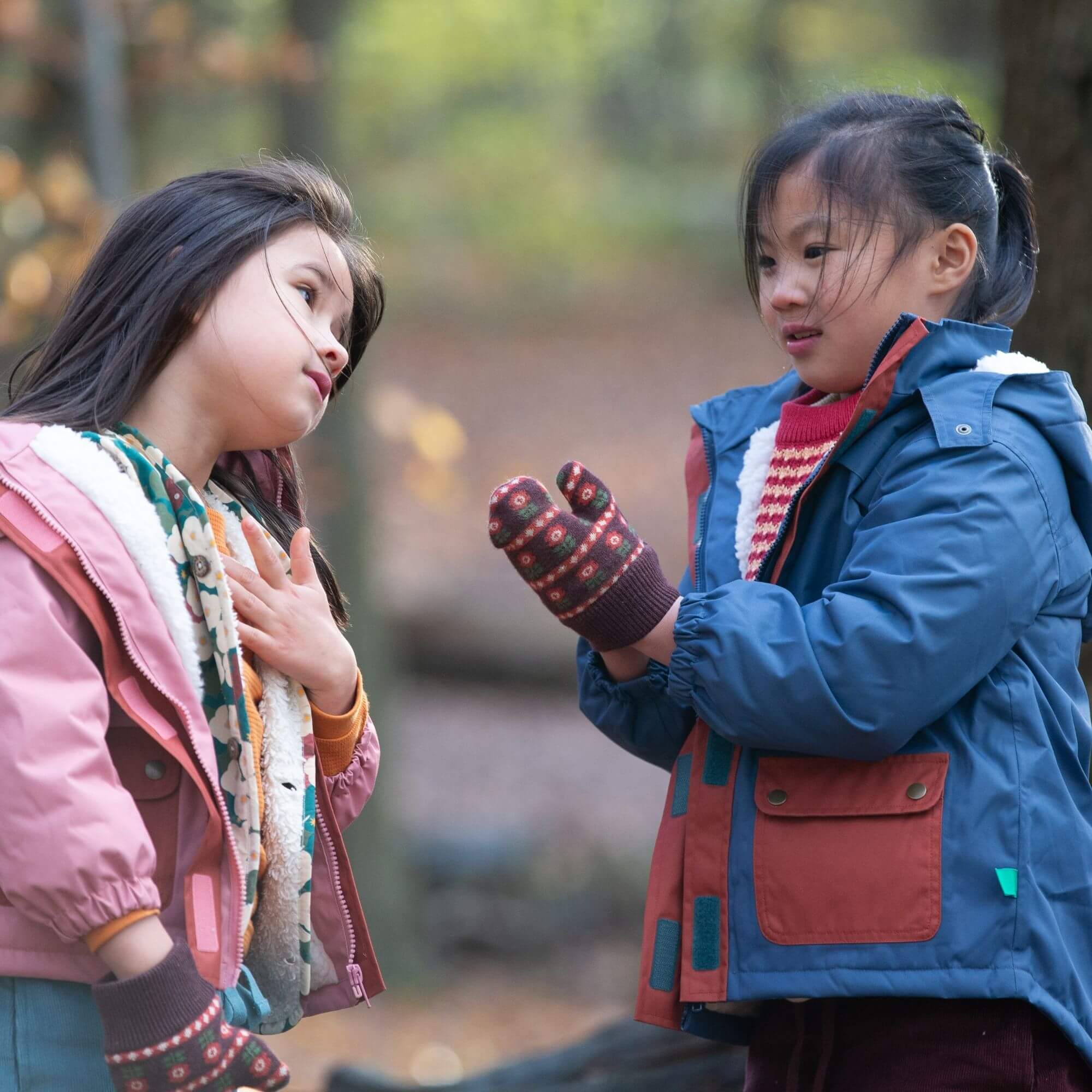 Handschoenen / Collecting Flowers Knitted Mittens - Little Green Radicals
