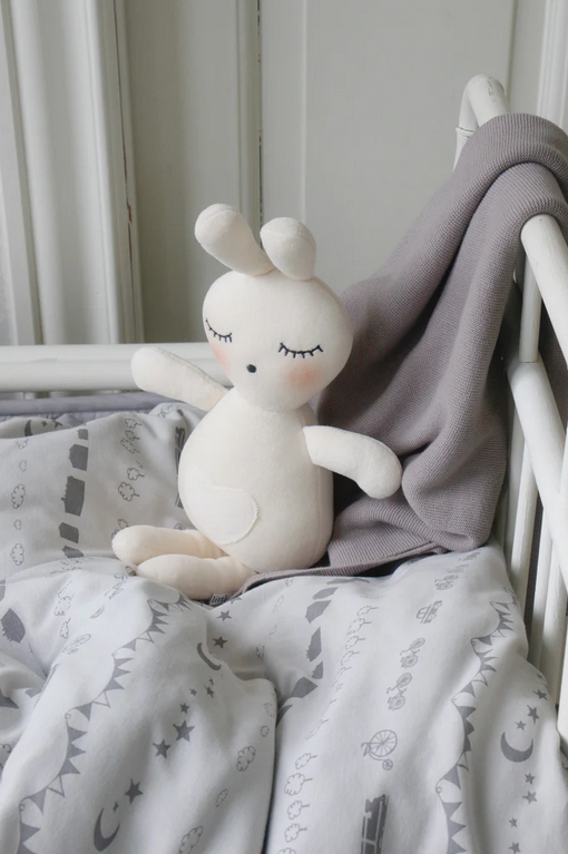 Dekbedset ledikant Little City Soft Grey – Littleheart