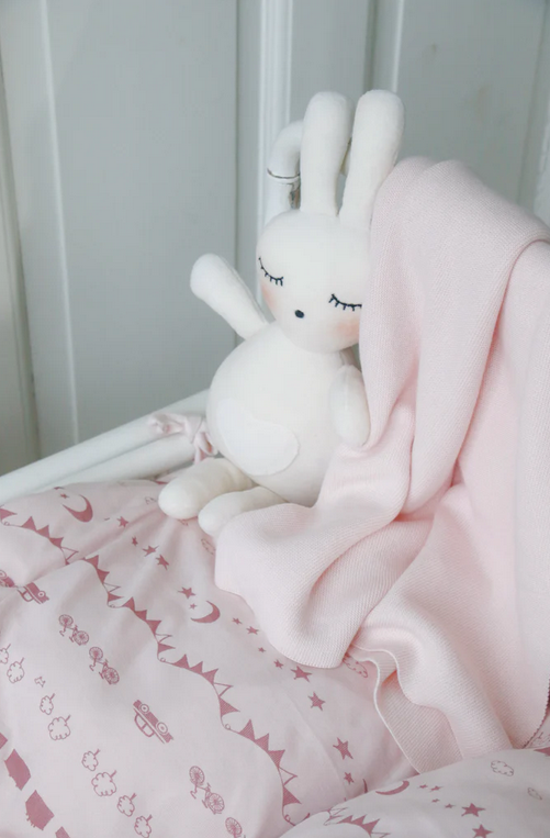 Dekbedset wieg Little Sky Soft Pink – Littleheart