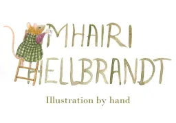 Toverplaat Maanbloem / Moonflower Silhoutte – Mhairi Hellbrandt Illustration