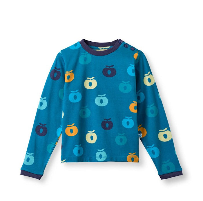 Longsleeve / Umalin long-sleeved top with apples - Småfolk