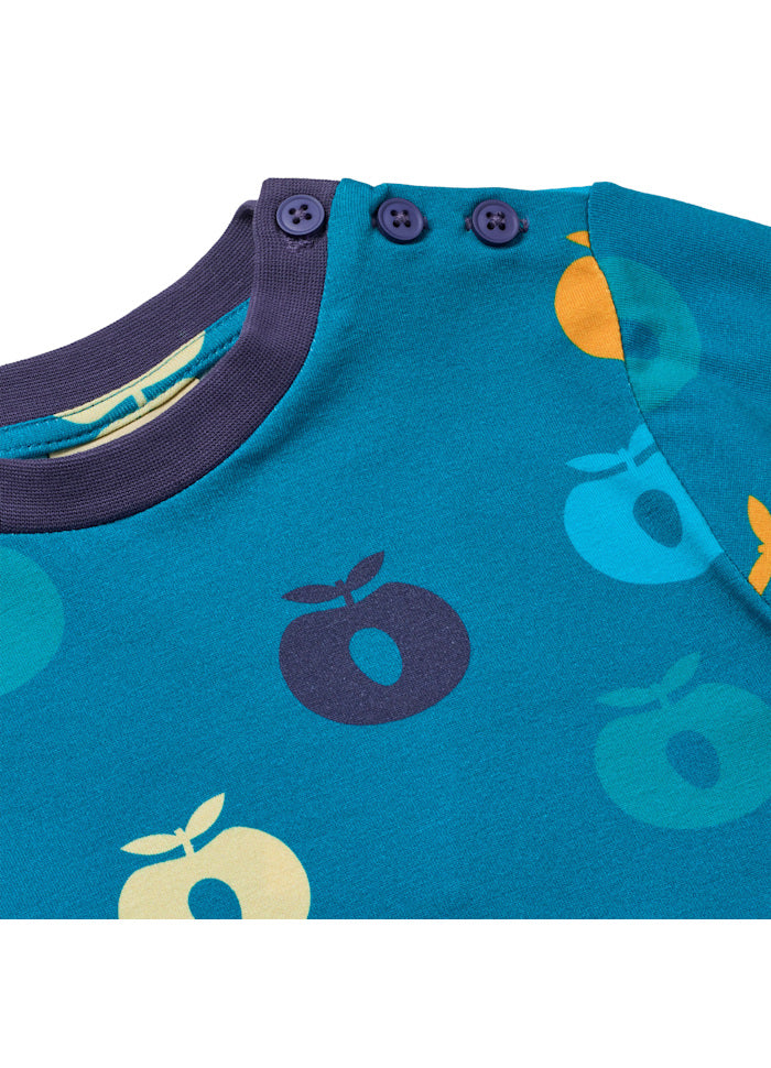 Longsleeve / Umalin long-sleeved top with apples - Småfolk