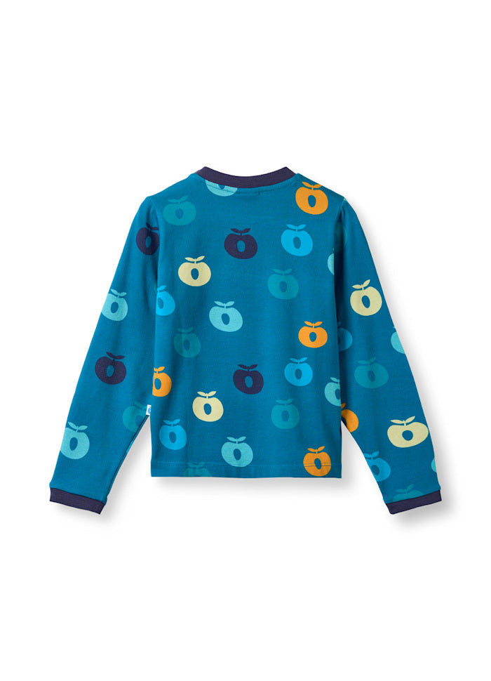 Longsleeve / Umalin long-sleeved top with apples - Småfolk