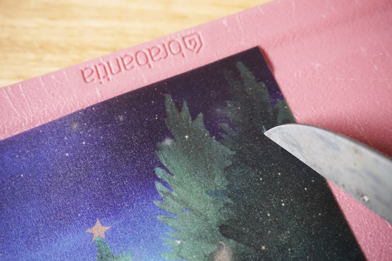 Lichtkaart Lux Sneeuwpop Versieren - Lotte Drouen