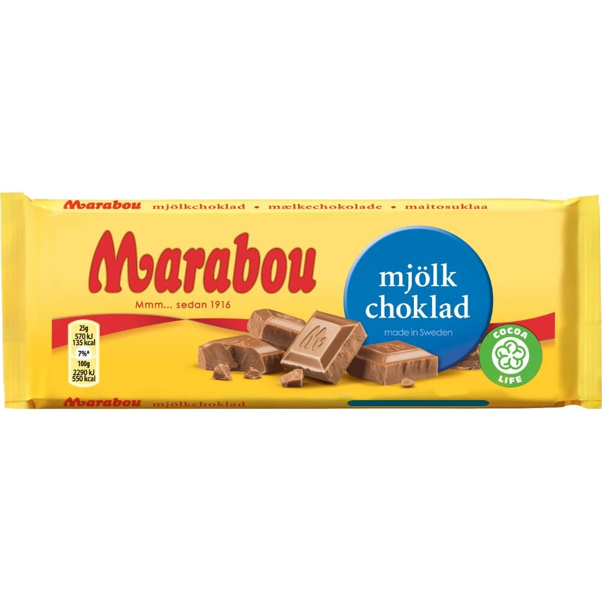 Mjölk Choklad 90 gram – Marabou