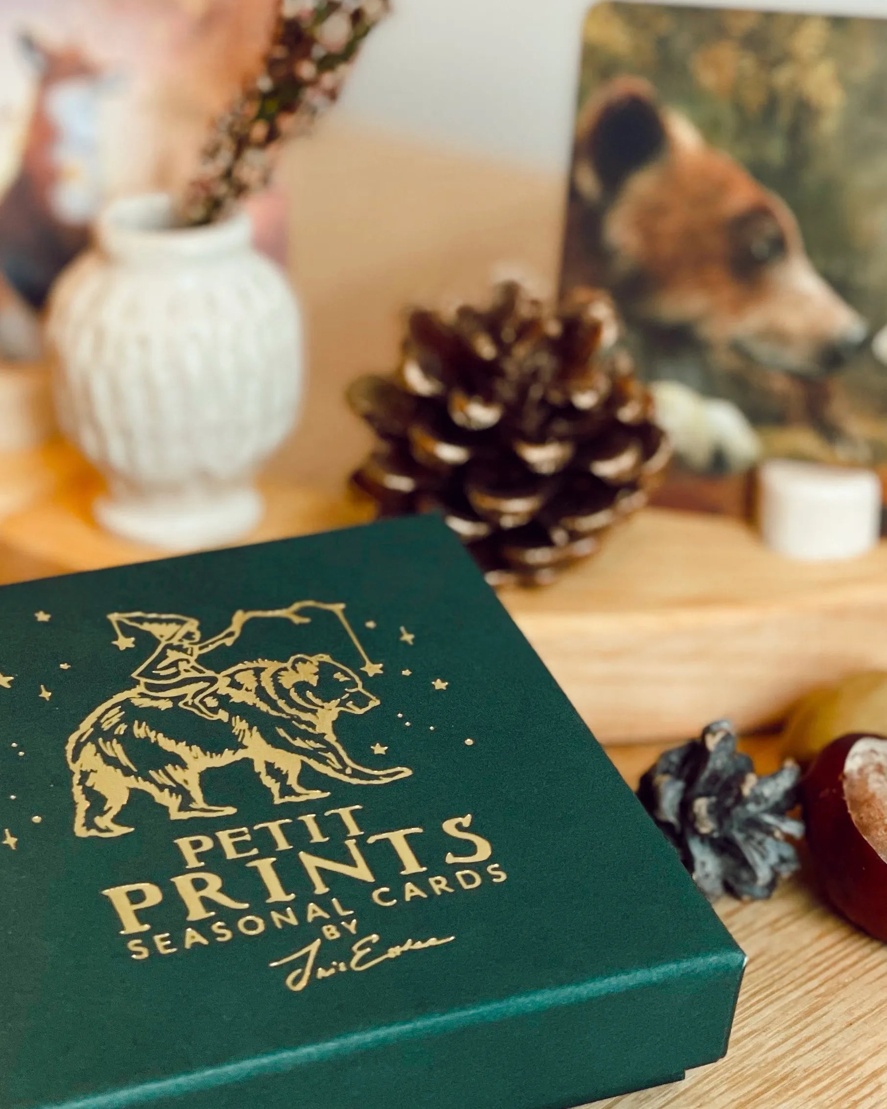 Petit Prints: Set van 16 minikaarten Seizoenen /Seasonal - Iris Esther