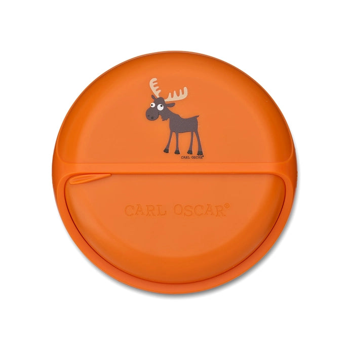 Kids MiniDISC™ Snacktrommel Moose Orange – Carl Oscar