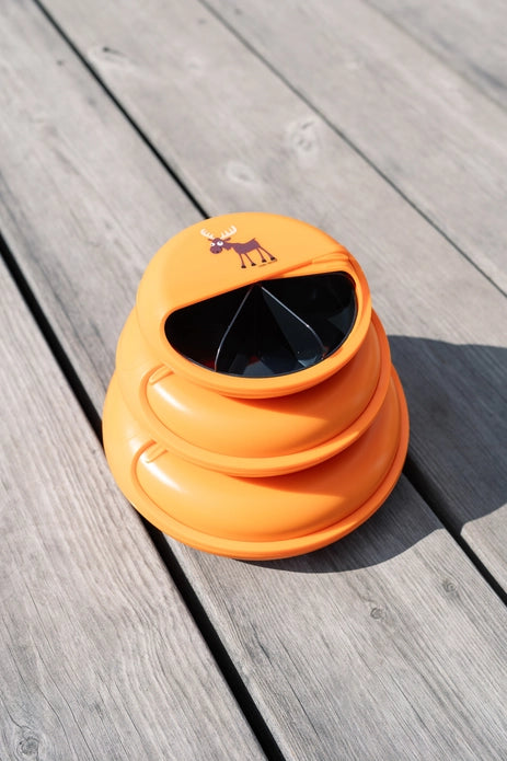 Kids MiniDISC™ Snacktrommel Moose Orange – Carl Oscar