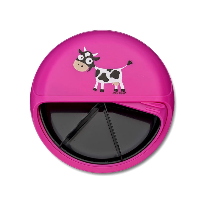 Kids MiniDISC™ Snacktrommel Cow Pink – Carl Oscar