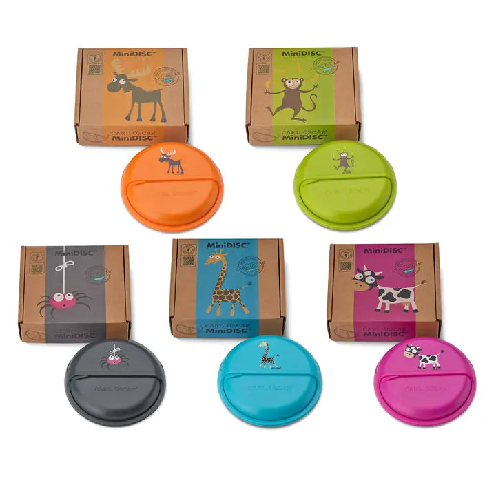 Kids MiniDISC™ Snacktrommel Cow Pink – Carl Oscar