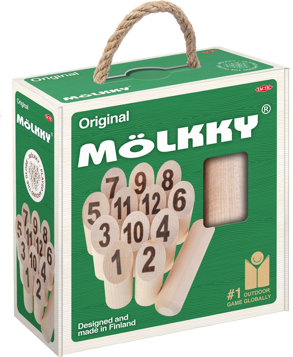 Mölkky Go - Fins gezelschapsspel – Tactic Games