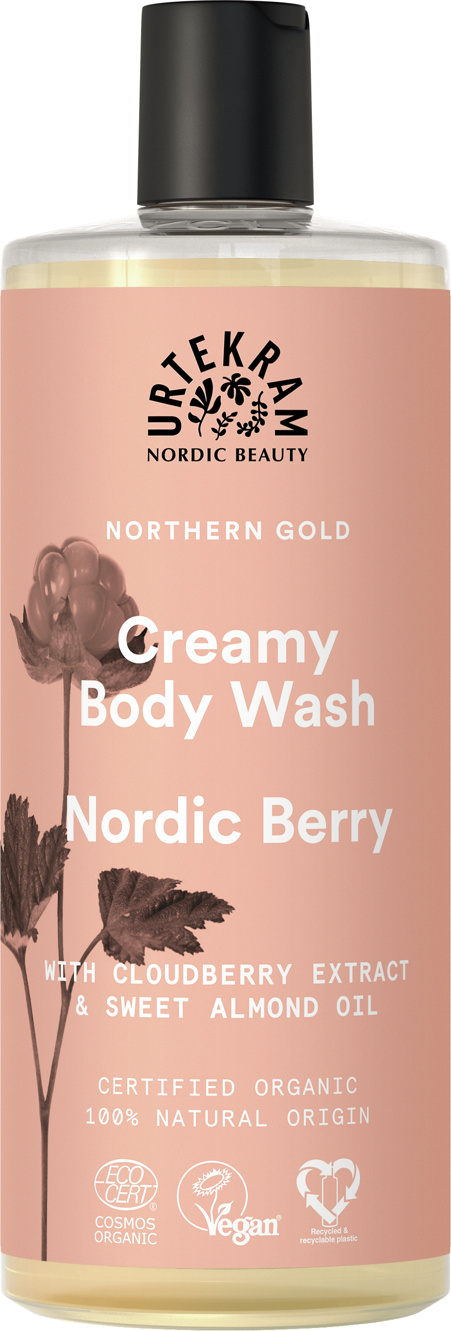 Nordic Berry Creamy Body Wash 500 ml - Urtekram