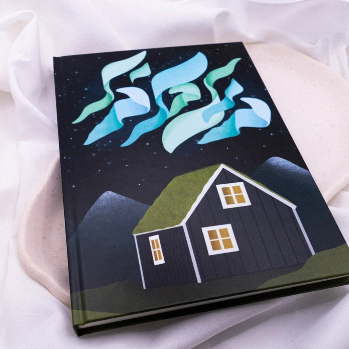 Iceland Northern Lights notitieboek A5 – Tilda & Theo