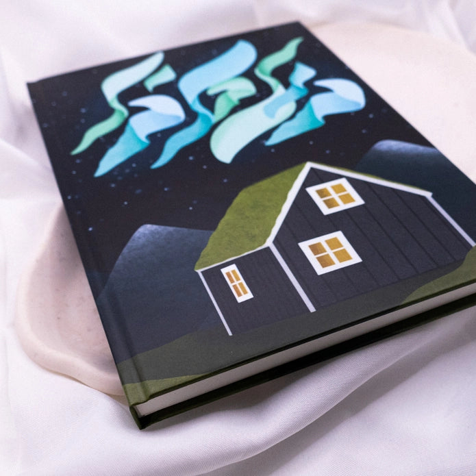 Iceland Northern Lights notitieboek A5 – Tilda & Theo