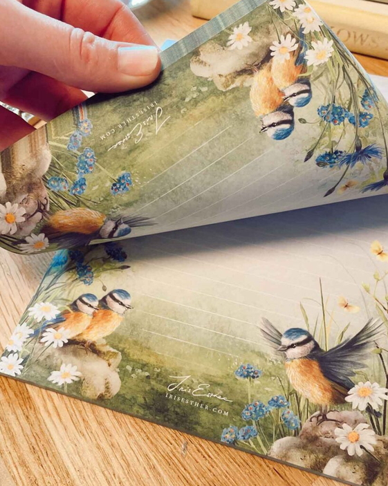 Notitieblok / Notepad Little Wings A5 - Iris Esther