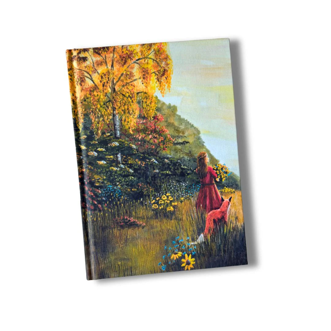 Notitieboek In het veld - Illustrator under a blankie