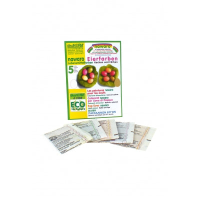 Natuurlijke (Paas)eierverf 5 kleuren - ökoNORM