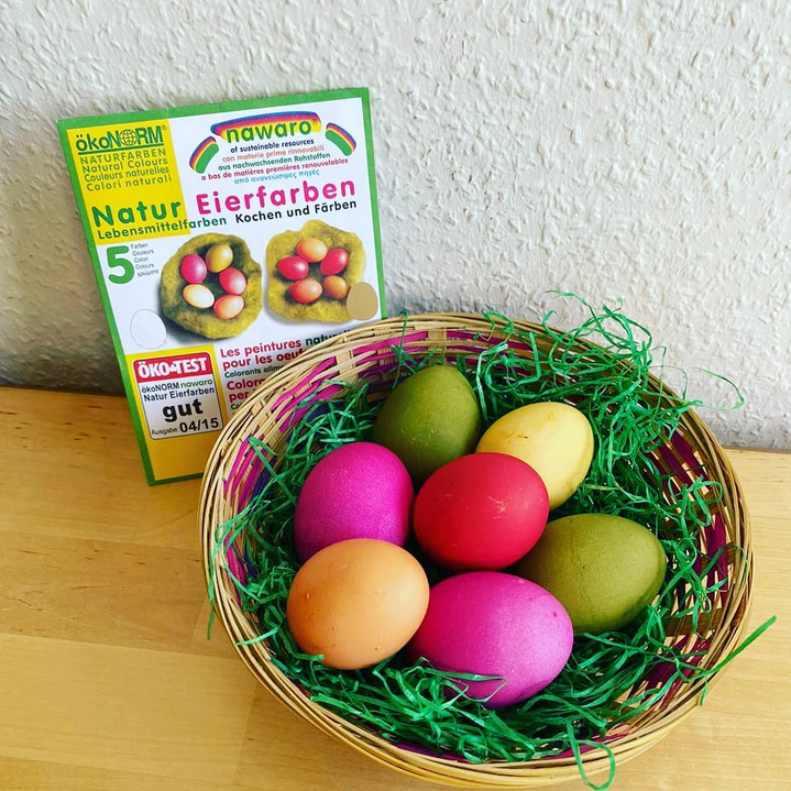 Natuurlijke (Paas)eierverf 5 kleuren - ökoNORM