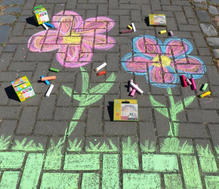 Stoepkrijt 7 kleuren - ökoNORM