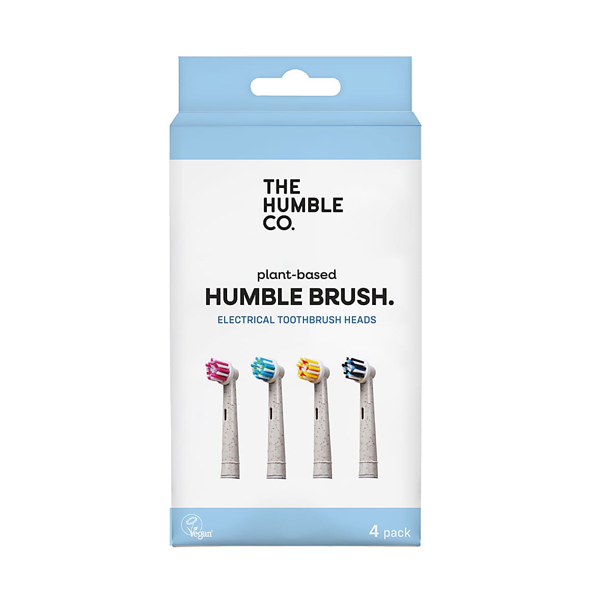 Opzetborstels - Plant based - 4-pack - Oral B - Humble Brush