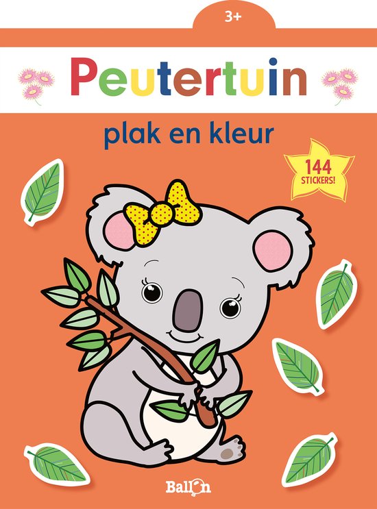 Peutertuin Plak en Kleur "Koala" - Ballon