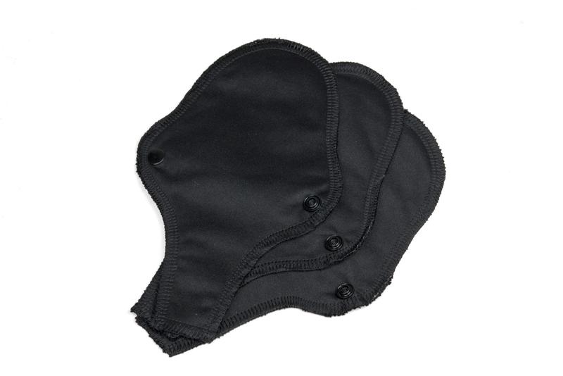 Wasbare string inlegkruisjes zwart 3 st. - Imsevimse