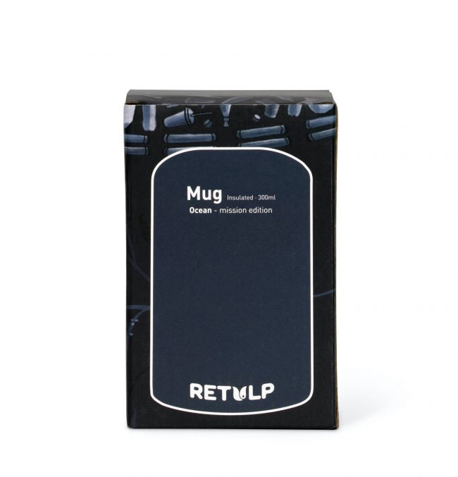 Mug Thermosbeker / Koffiebeker Deep Ocean Blue 300 ml - Retulp